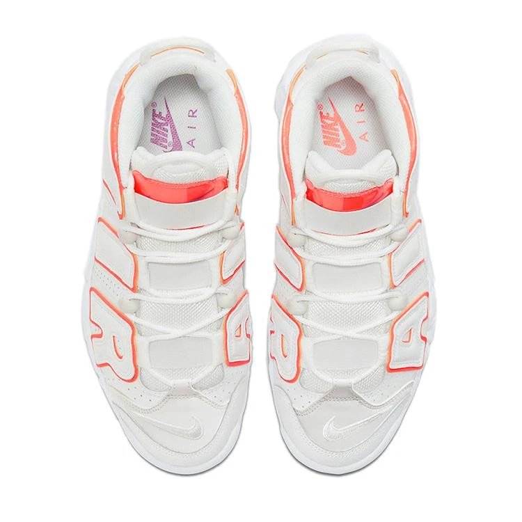 NIKE ナイキ WMNS AIR MORE UPTEMPO 'SUNSET' レディースサイズモデル エア モア アップテンポ "サンセット" レディース メンズ スニーカー WHITE/WHITE-ORANGE【海外展開 日本未入荷】