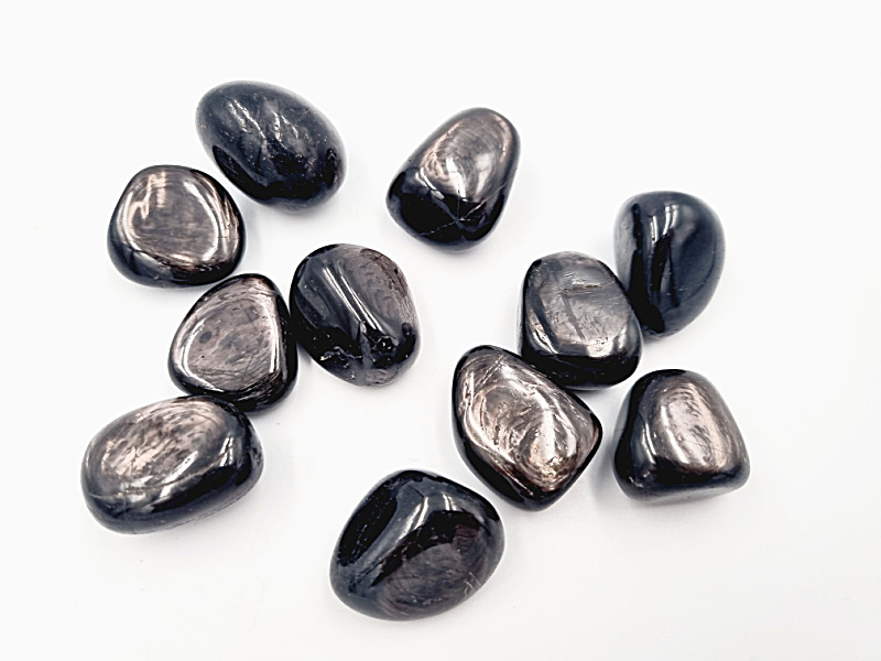 Hypersthene Tumble Stones - Hello Indigo Halo