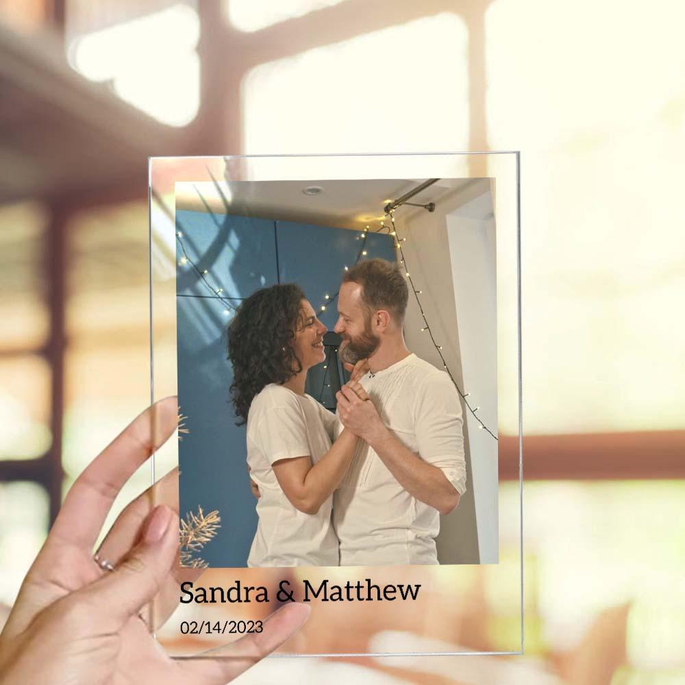 Scannable AR Video 3D Album Acrylic Lamp, A Unique Photo Gift to Record Beautiful Moments with Mom - soufeelmy