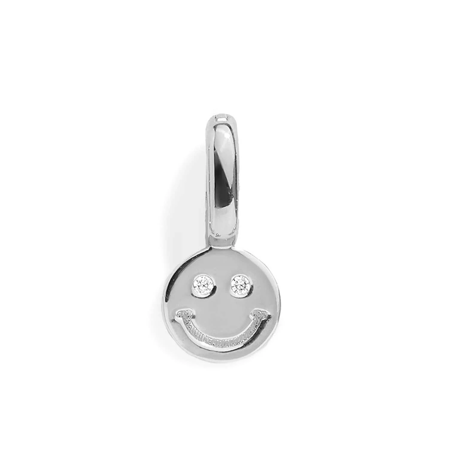 SMILEY FACE CHARM - SILVER - soufeelmy
