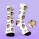 Custom Face On Socks Personalized Photo Socks Best Sports Fan's Gifts