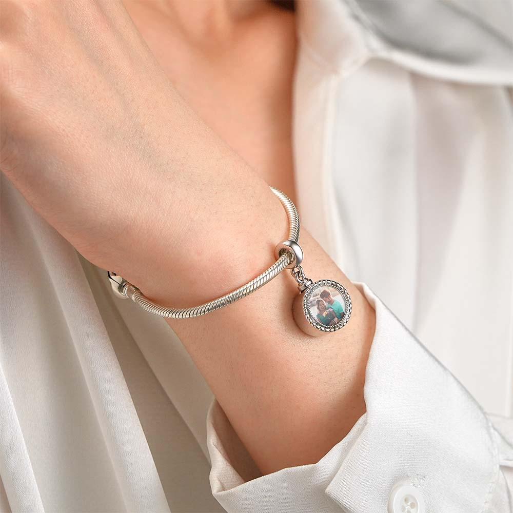 Custom Photo Cremation Urn Charm for Ashes - soufeelau