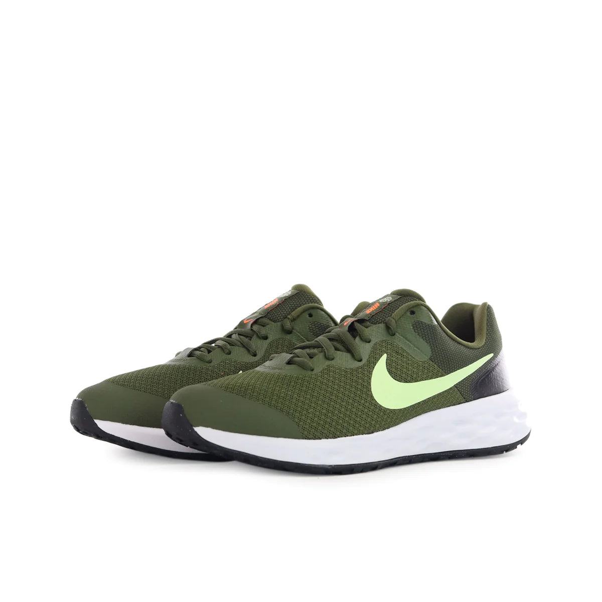 Nike Revolution 6 NN Grade School Unisex Shoes Green DD1096-300