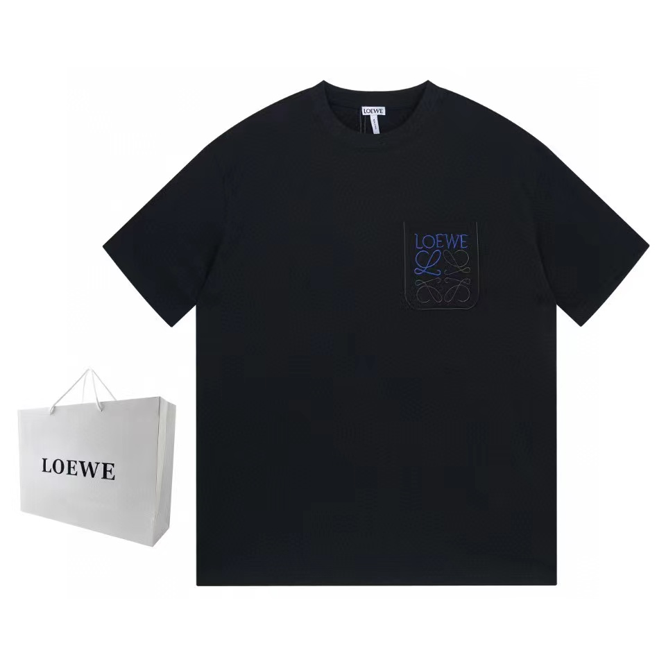 L0WEW 刺繍ロゴ メンズ Tシャツ【 50％割引+送料無料】
