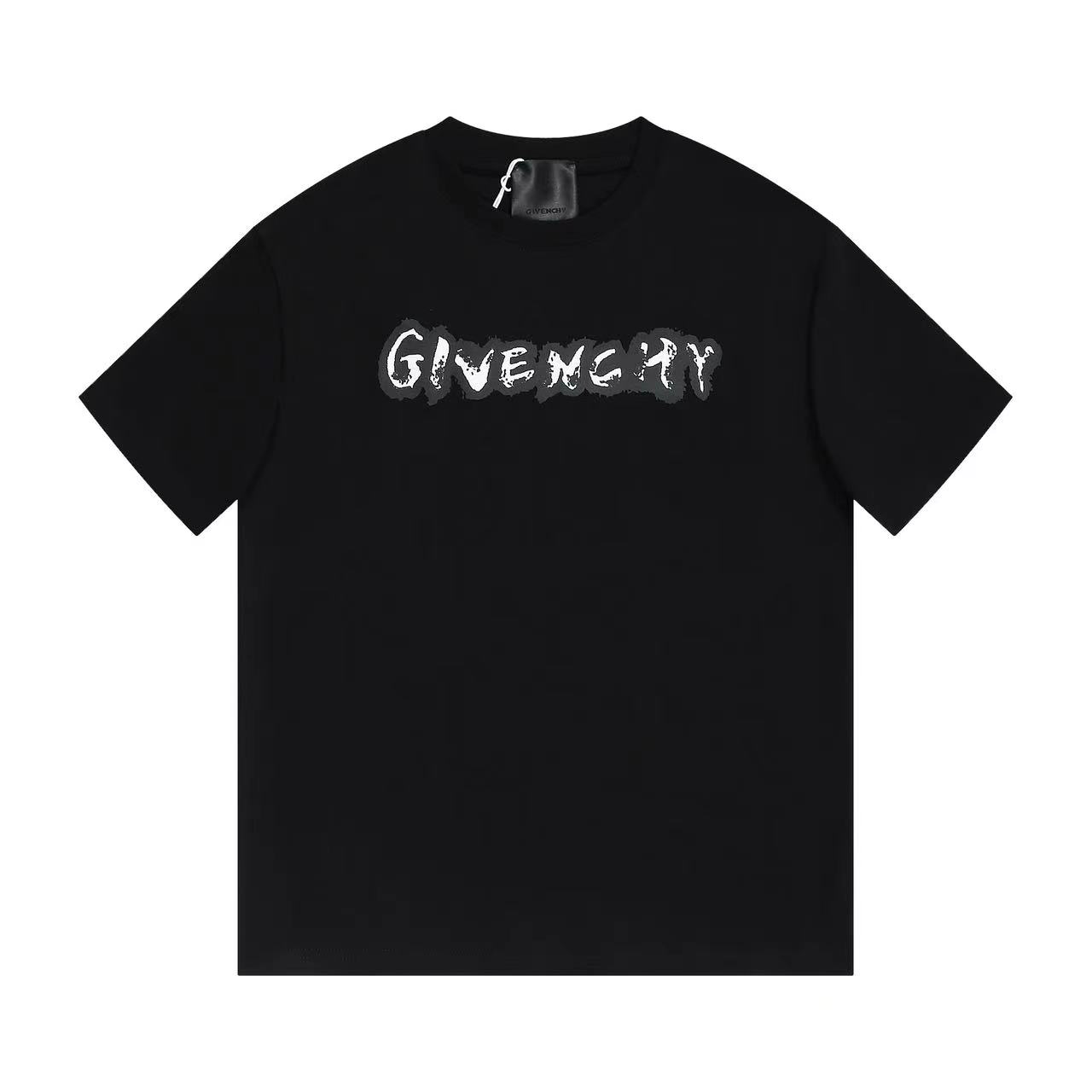 G1VENCHY シンプルレターTシャツ【 50％割引+送料無料】