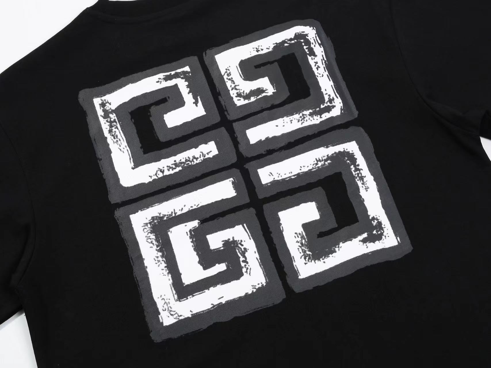 G1VENCHY シンプルレターTシャツ【 50％割引+送料無料】