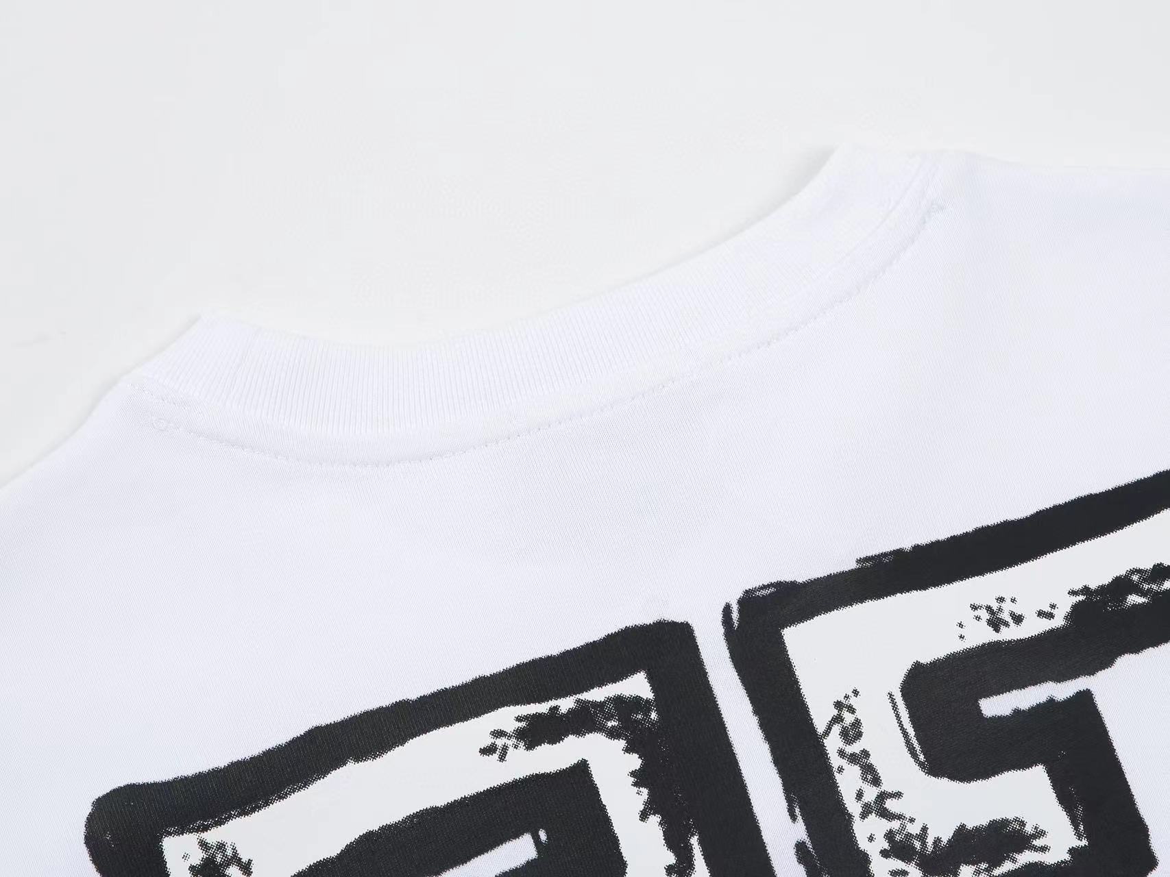 G1VENCHY シンプルレターTシャツ【 50％割引+送料無料】