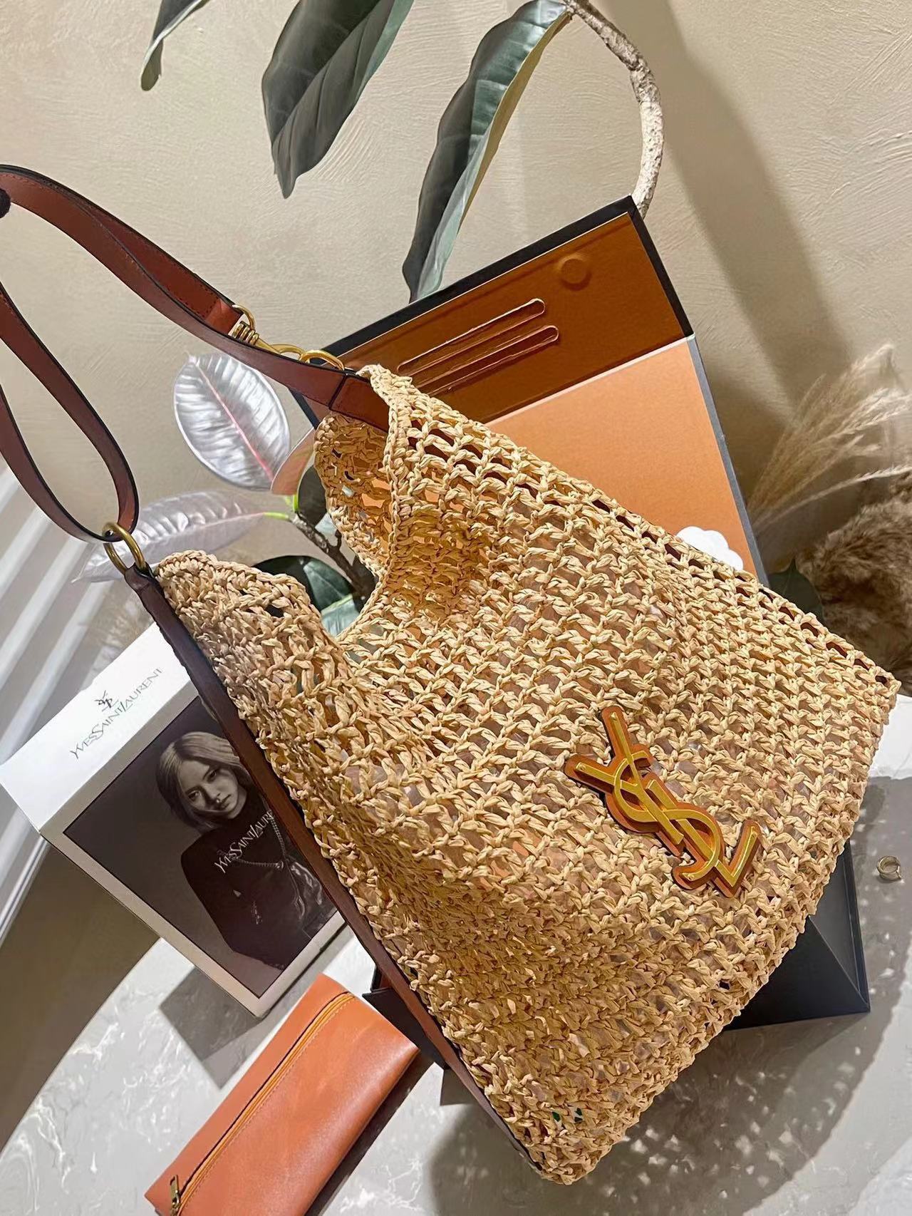 YSL ストロービーチバッグ【 50％割引+送料無料】