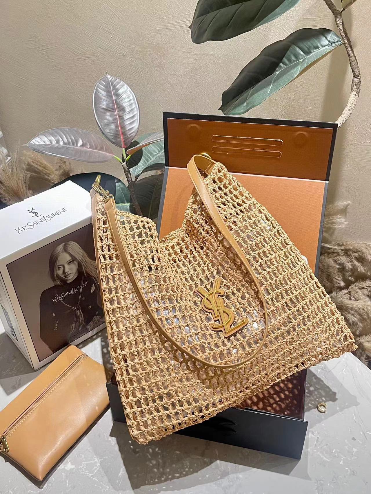 YSL ストロービーチバッグ【 50％割引+送料無料】
