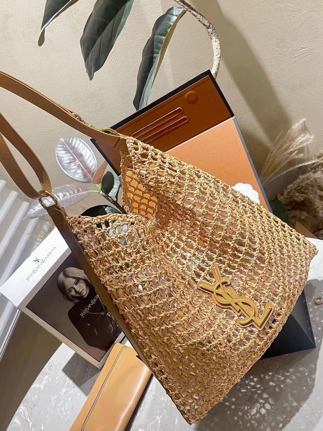 YSL ストロービーチバッグ【 50％割引+送料無料】