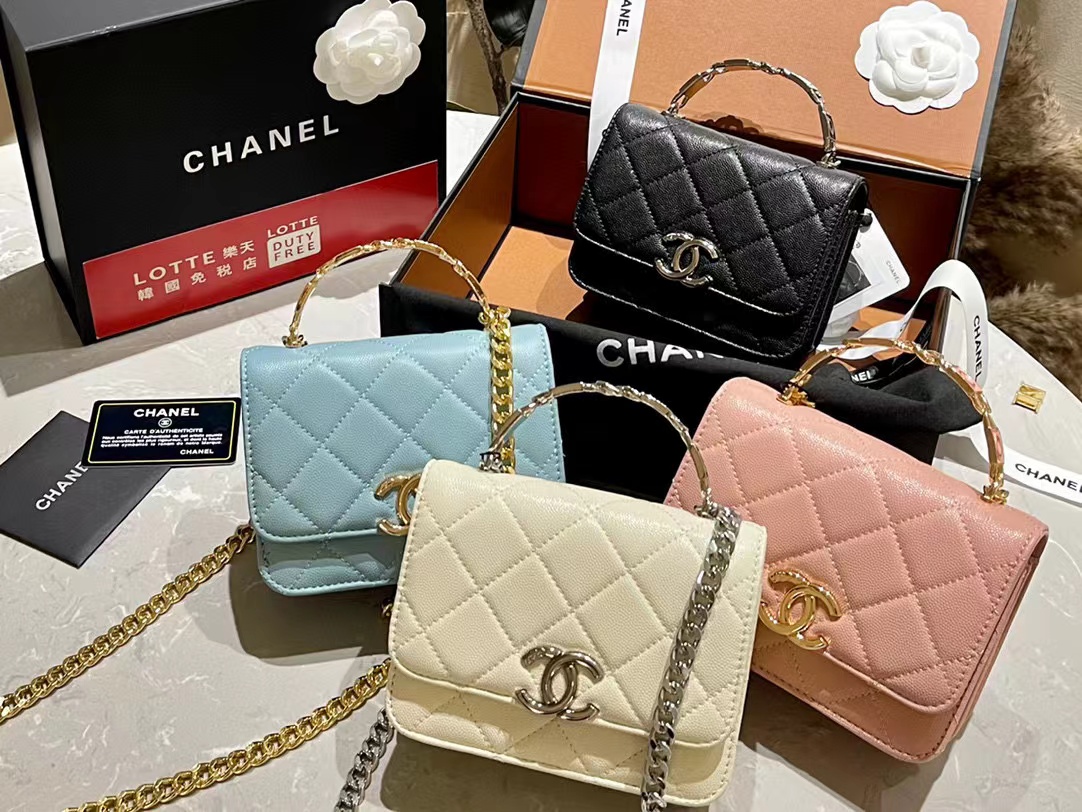 CHANE1 エナメルハンドバッグ【 50％割引+送料無料】