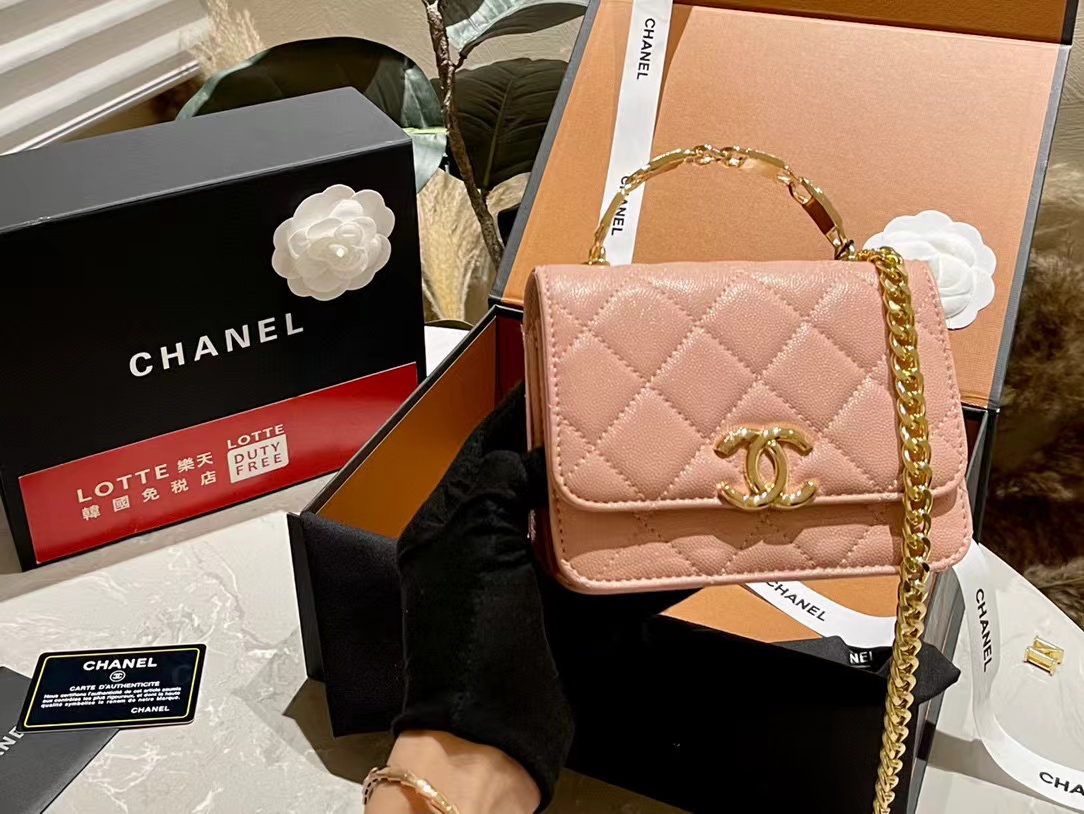 CHANE1 エナメルハンドバッグ【 50％割引+送料無料】