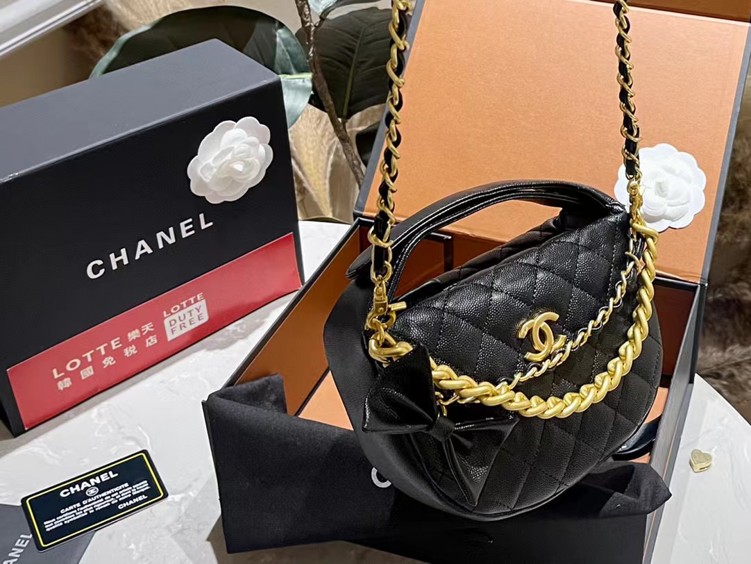 CHANE1 チェーン ハーフラウンド ハンドバッグ【 50%割引+送料無料】