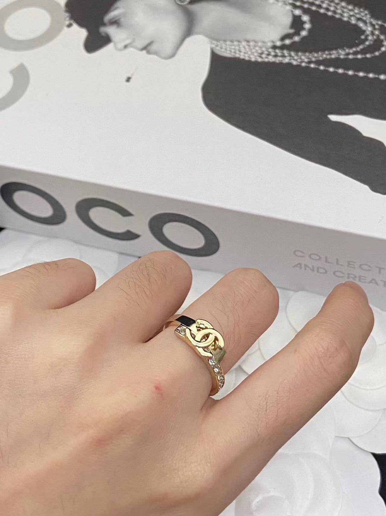 CHANE1 リング+ブレスレット 2点セット【50%割引+送料無料】