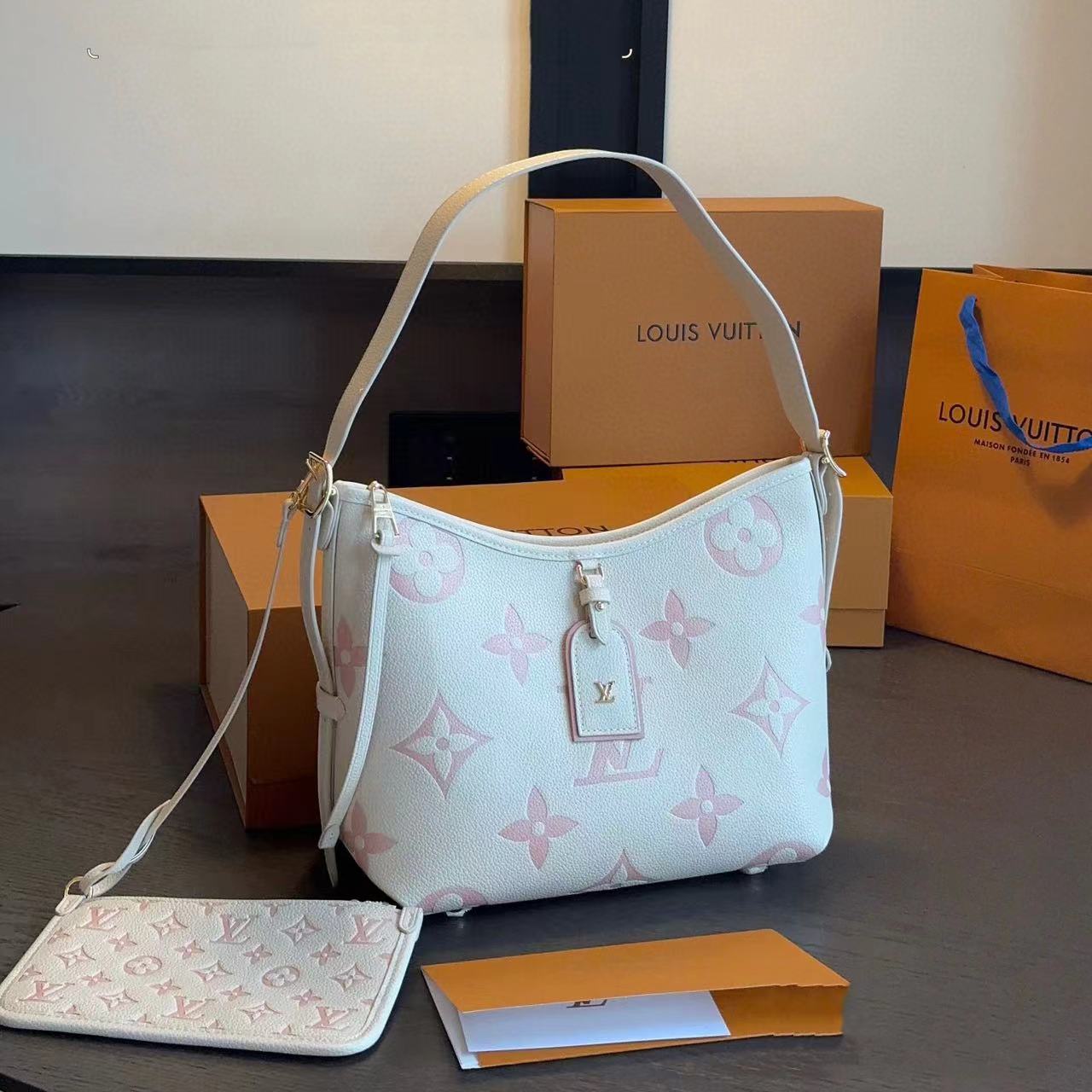 LV プリント バケットバッグ【50％割引+送料無料】