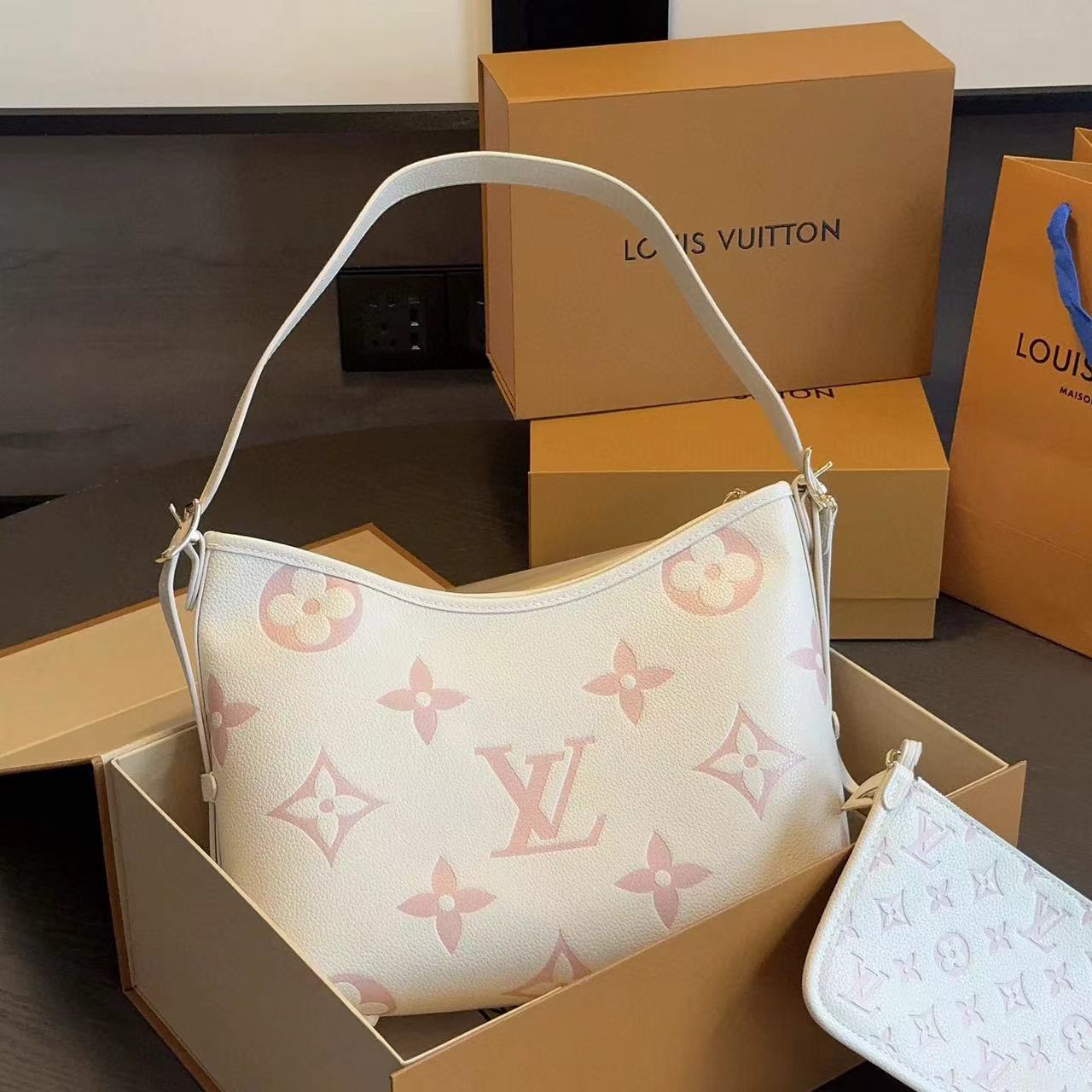LV プリント バケットバッグ【50%割引+送料無料】
