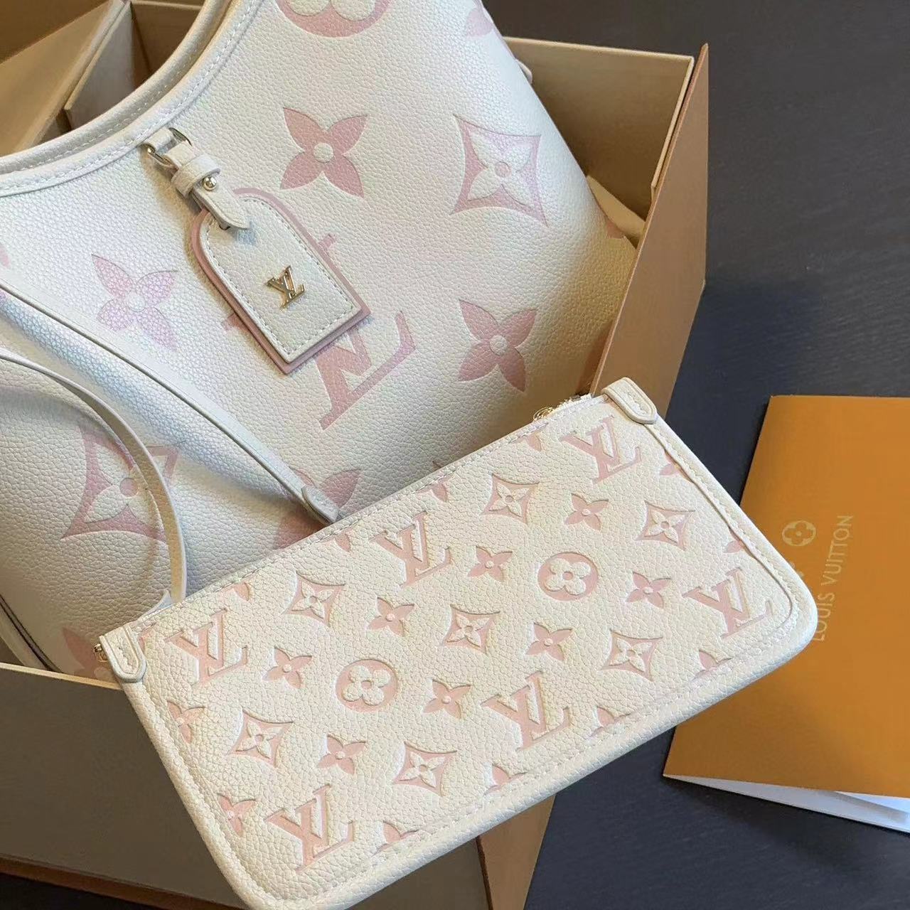 LV プリント バケットバッグ【50%割引+送料無料】