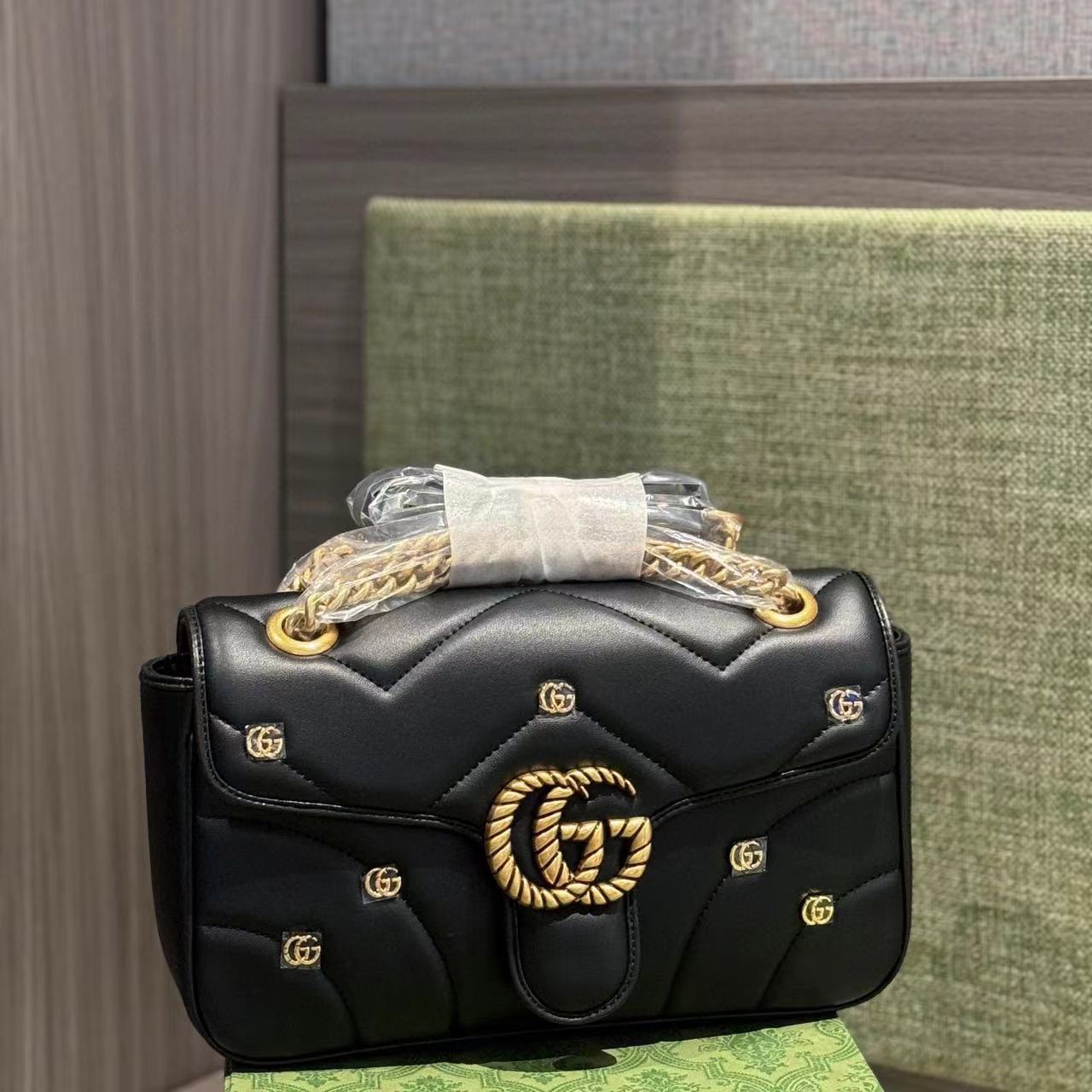 GUCC1 marmontショルダーメッセンジャーバッグ【50％割引+送料無料】