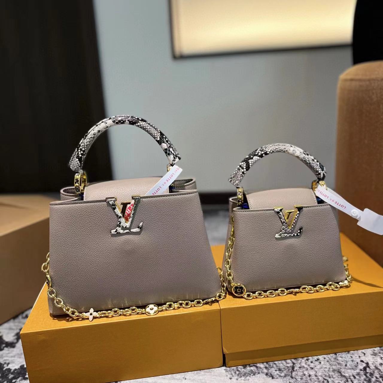 LV Capucines ハンドバッグ【50％割引+送料無料】