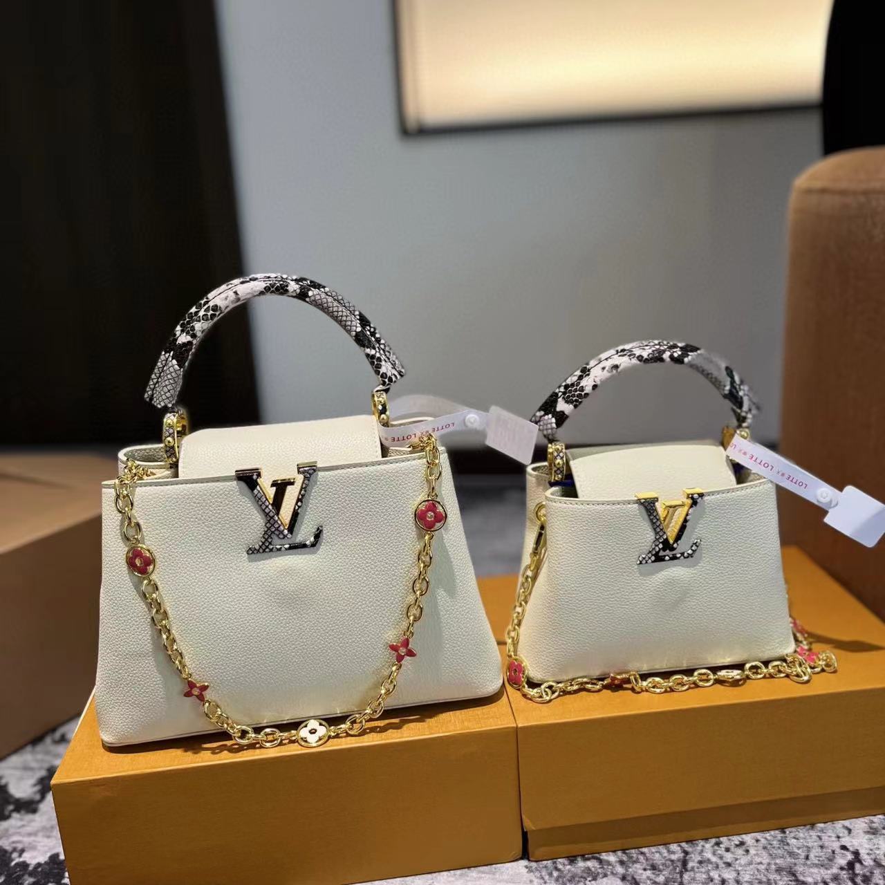 LV Capucines ハンドバッグ【50％割引+送料無料】
