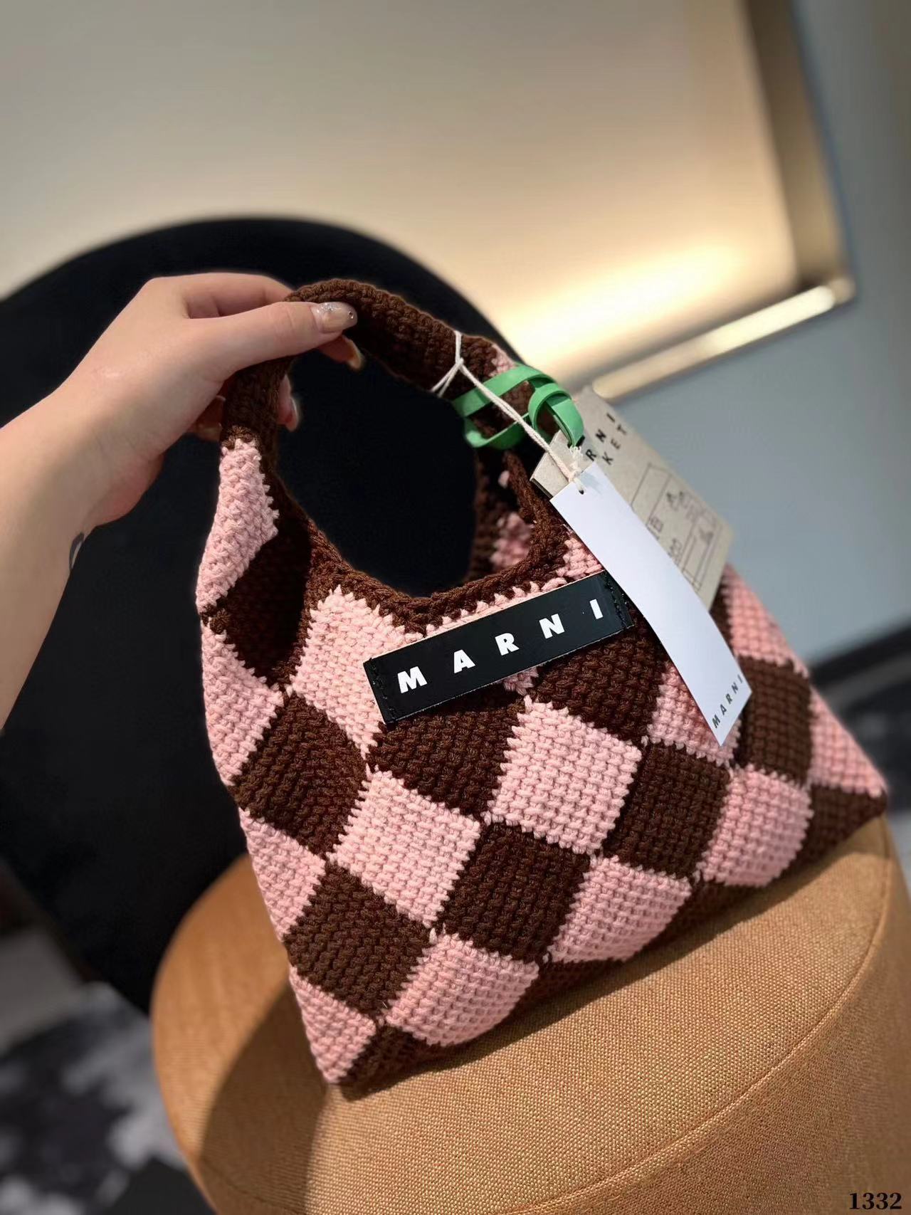 MARNI ニットトートバッグ【50％割引+送料無料】