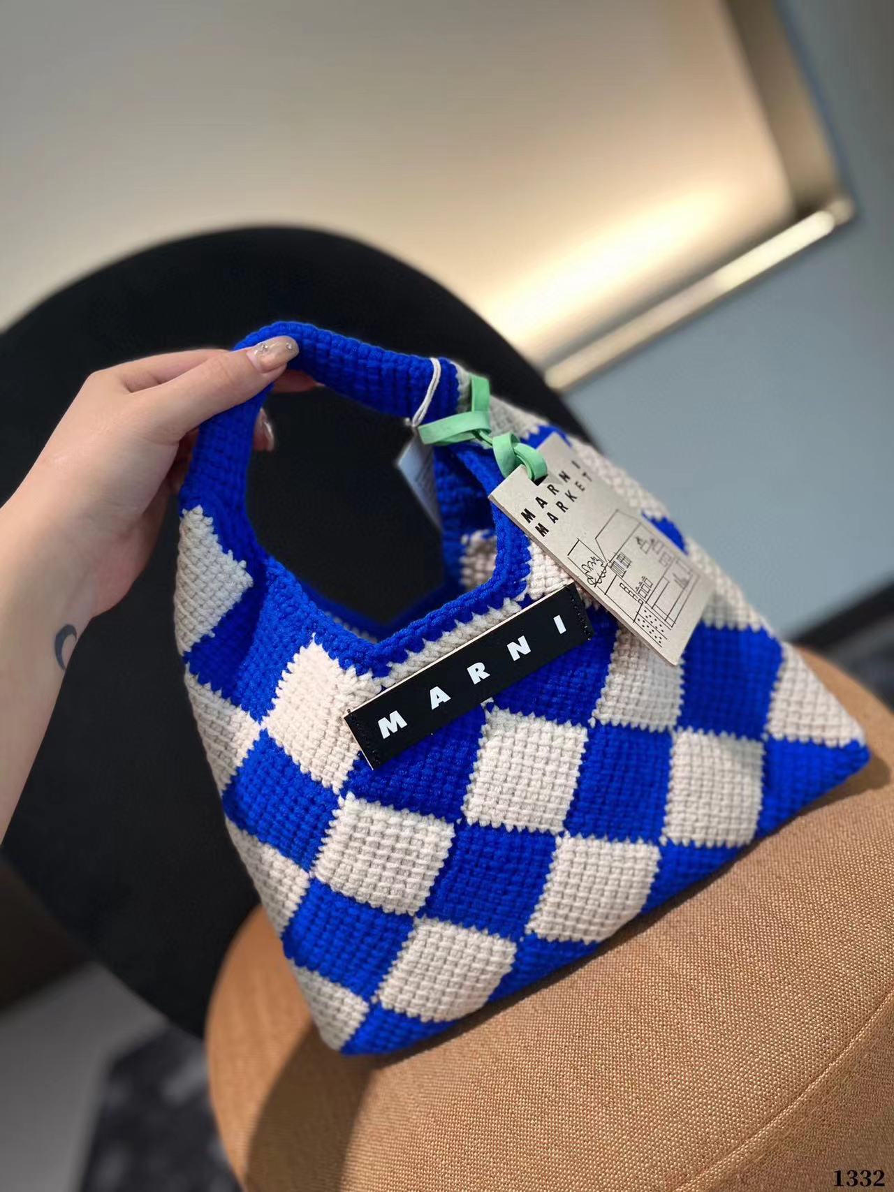 MARNI ニットトートバッグ【50％割引+送料無料】