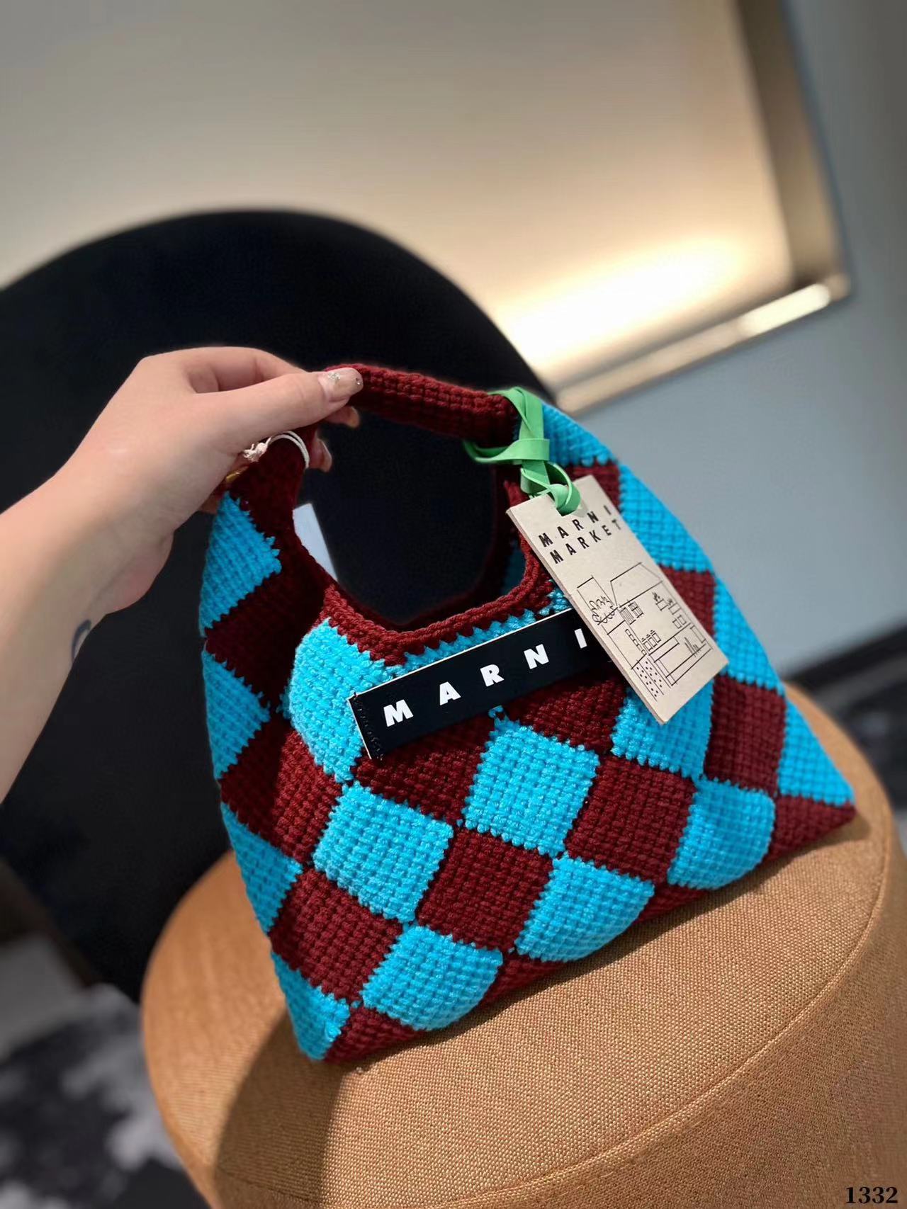 MARNI ニットトートバッグ【50％割引+送料無料】
