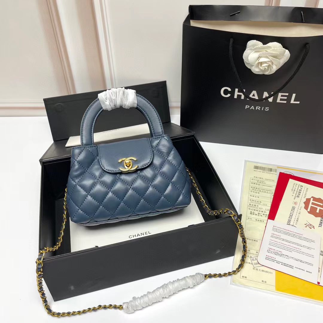 CHANE1 ダブルC ハンドバッグ【50％割引+送料無料】