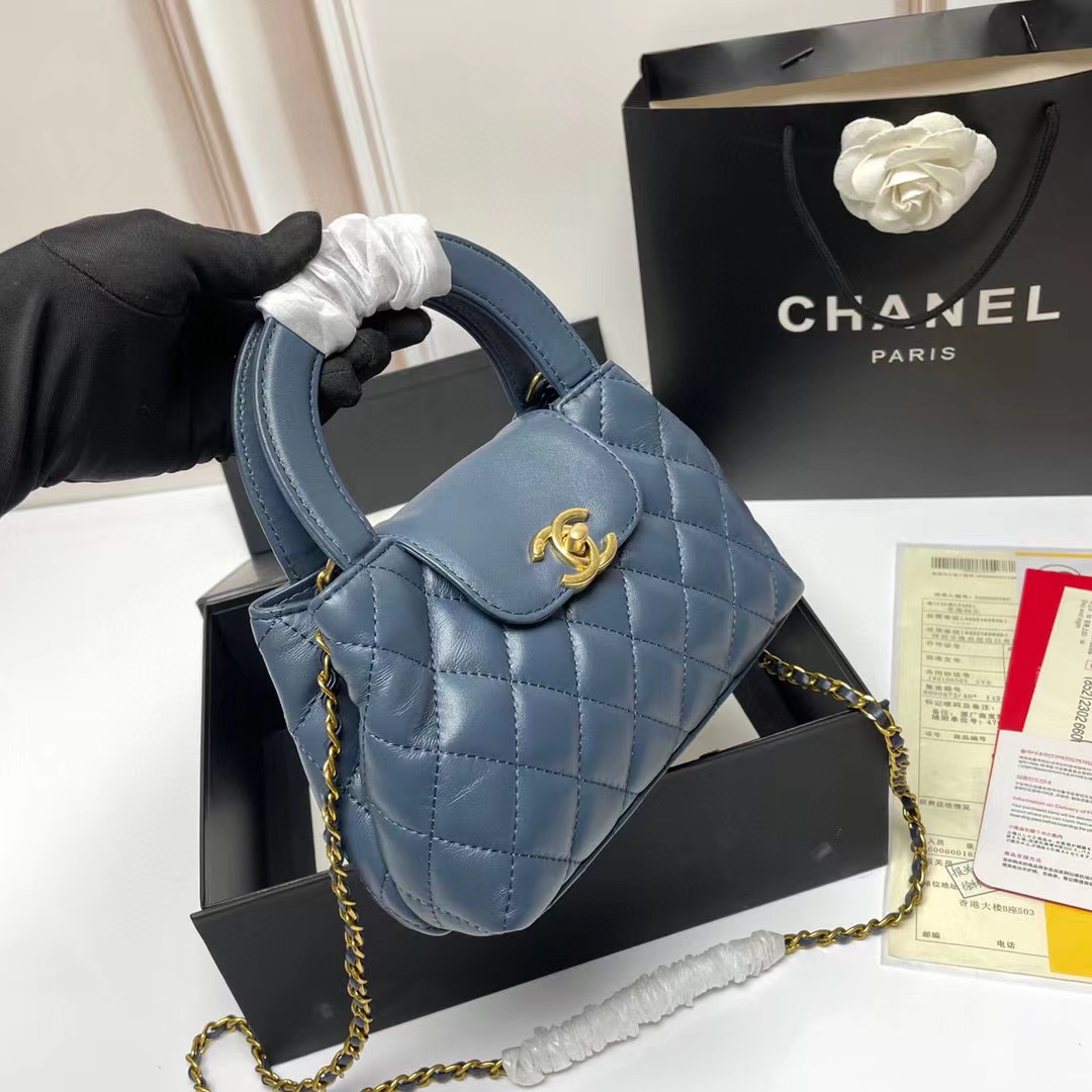CHANE1 ダブルC ハンドバッグ【50％割引+送料無料】