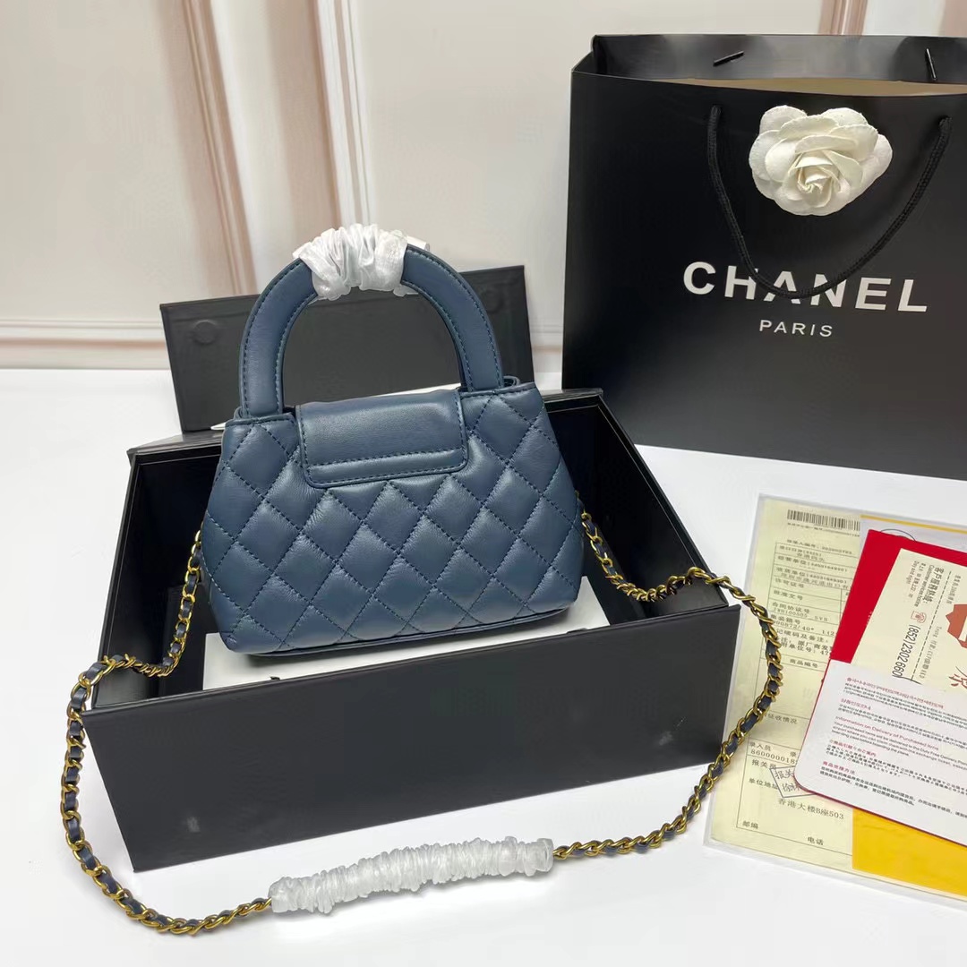 CHANE1 ダブルC ハンドバッグ【50％割引+送料無料】