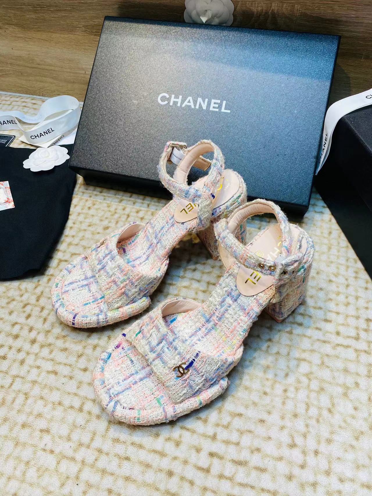CHANE1 高品質ハイヒールサンダル【50％割引+送料無料】