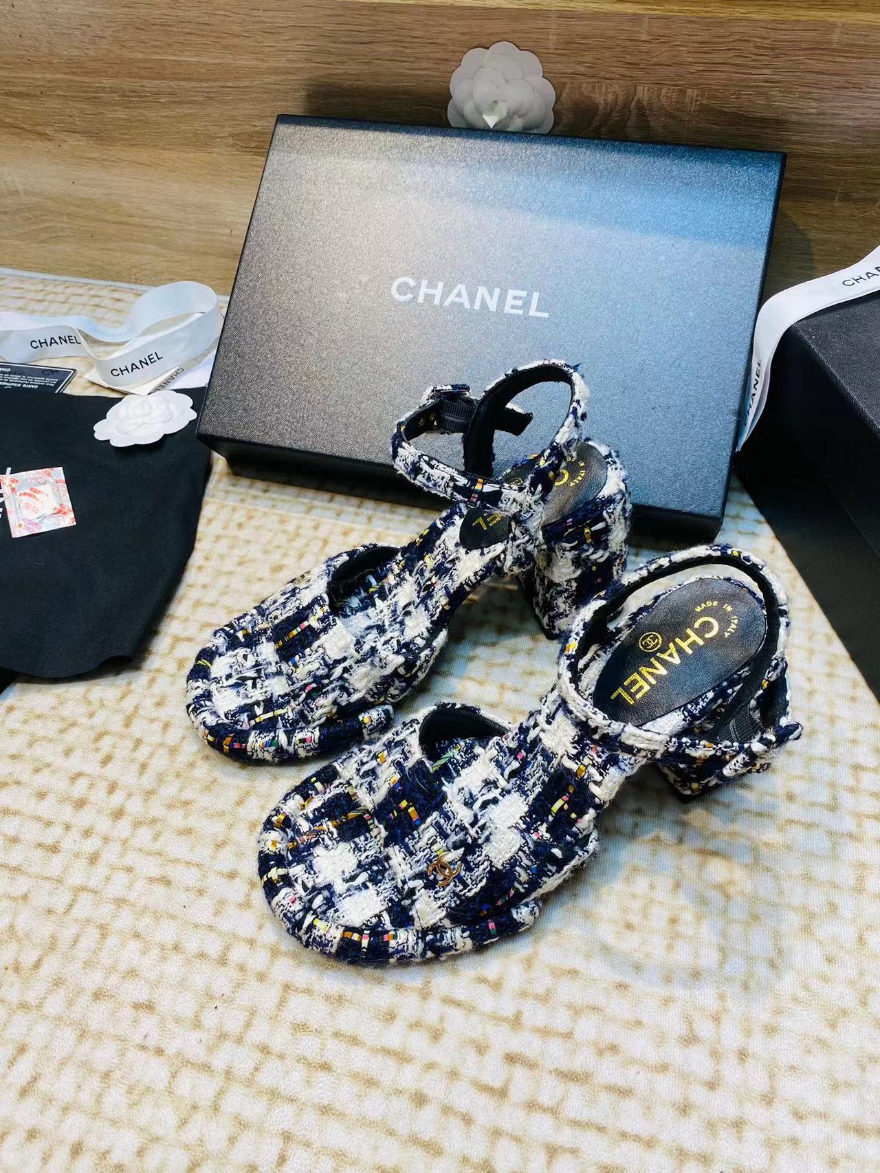 CHANE1 高品質ハイヒールサンダル【50％割引+送料無料】