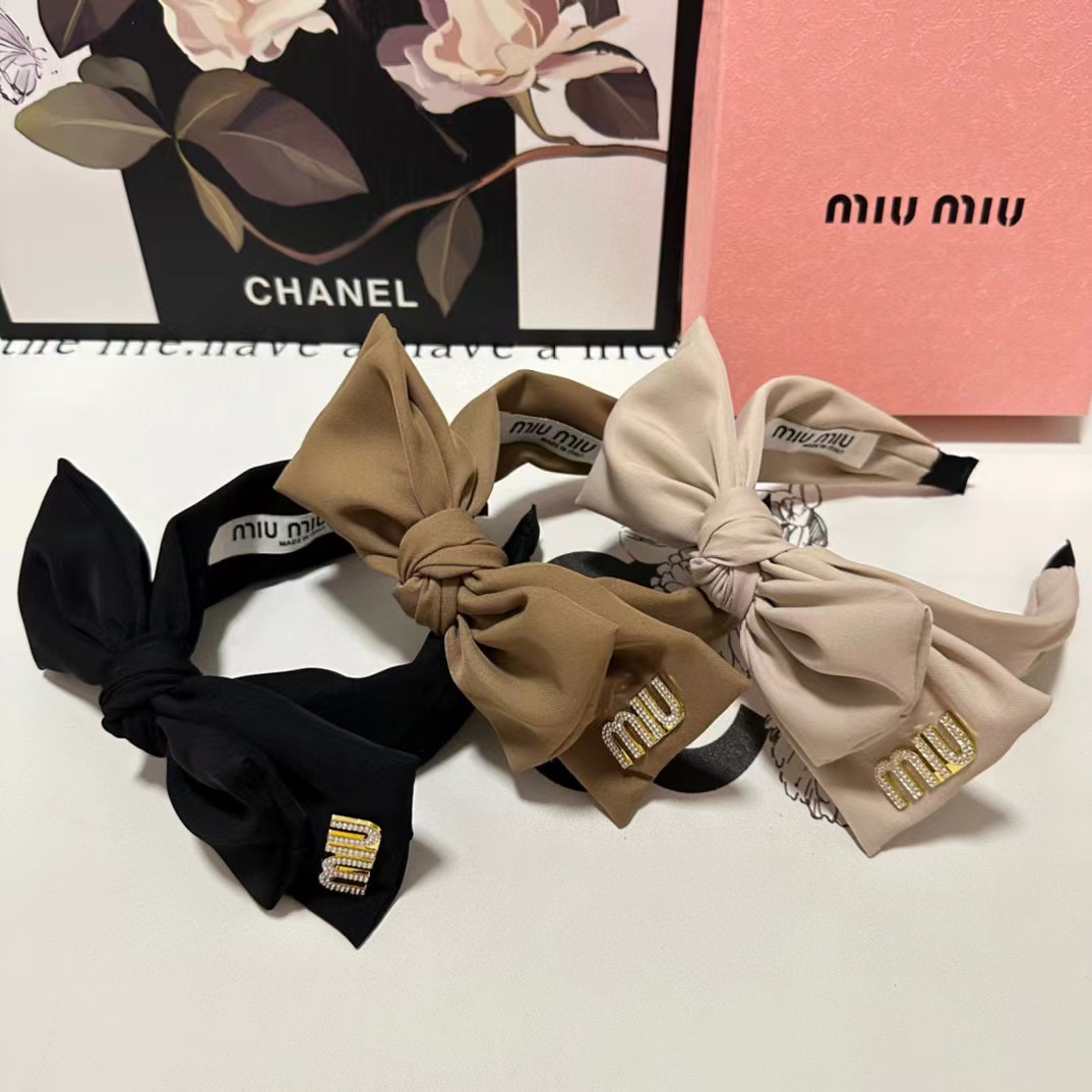 M1UM1U ボウ ヘッドバンド【50％割引+送料無料】