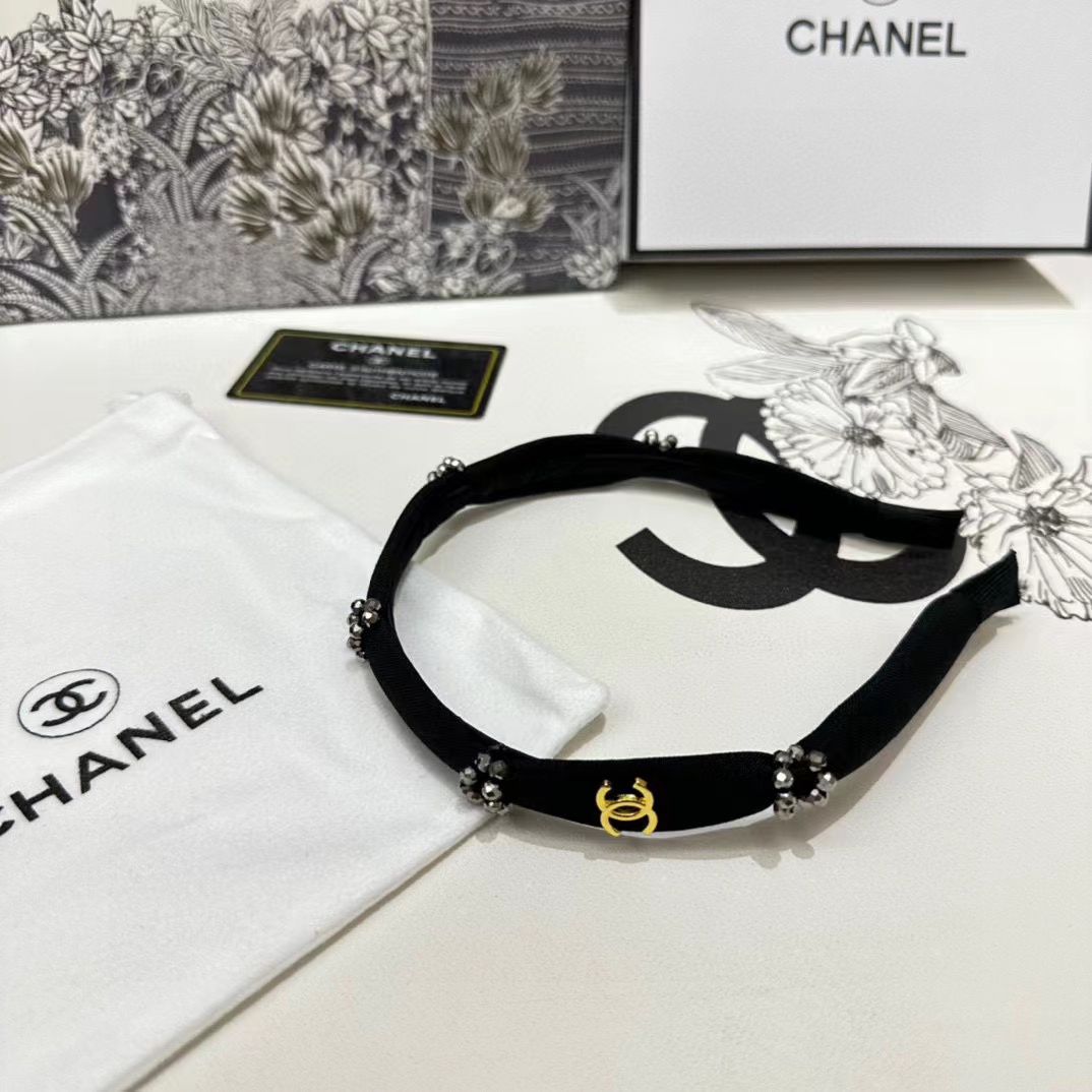 CHANE1 ダブル C ヘッドバンド【50％割引+送料無料】