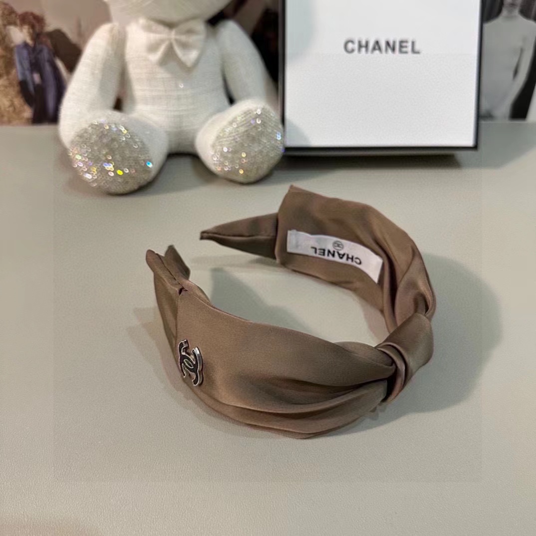 CHANE1 ダブル C ロゴ ヘッドバンド【50％割引+送料無料】