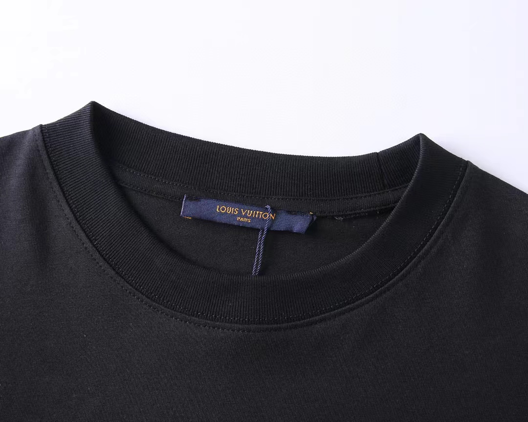 LV ポケット レザー ロゴ メンズ Tシャツ【 50％割引+送料無料】