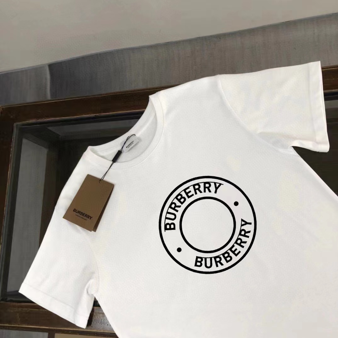 BURBERRY レター メンズ Tシャツ【 50％割引+送料無料】