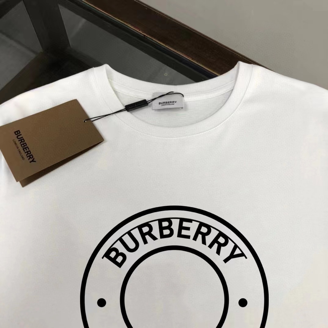 BURBERRY レター メンズ Tシャツ【 50％割引+送料無料】
