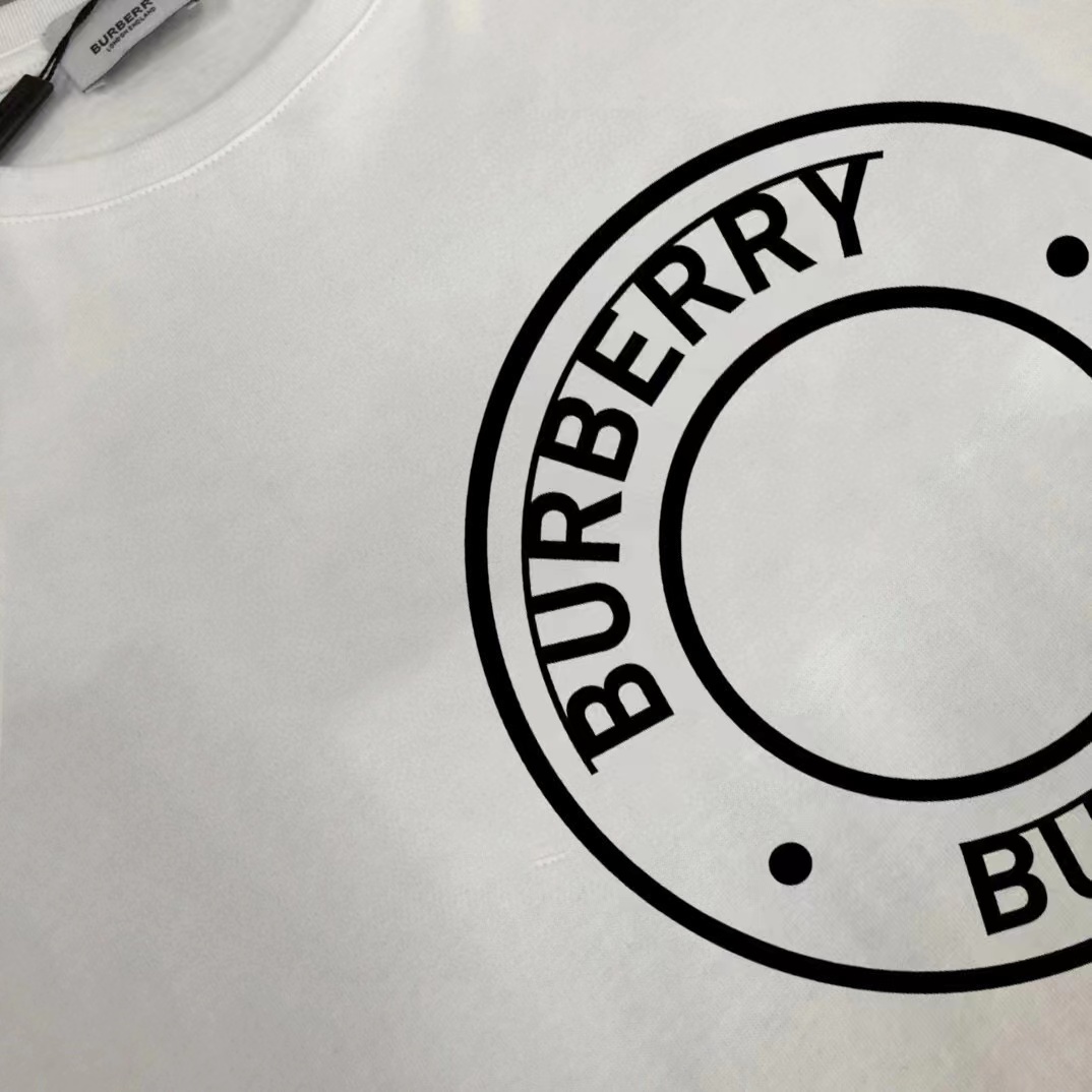 BURBERRY レター メンズ Tシャツ【 50％割引+送料無料】