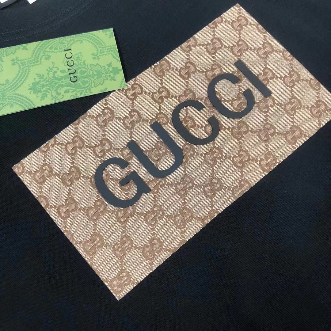 [GUCC1] 刺繍ジャガード メンズ Tシャツ【 50％割引+送料無料】