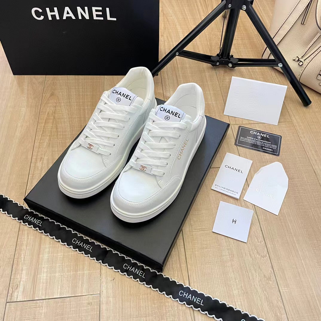 CHANE1 シンプルな白い靴【50％割引+送料無料】
