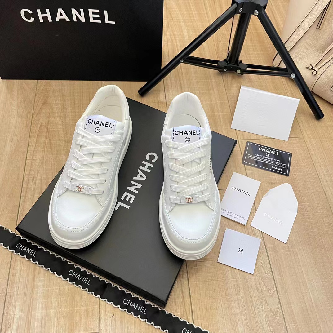 CHANE1 シンプルな白い靴【50％割引+送料無料】