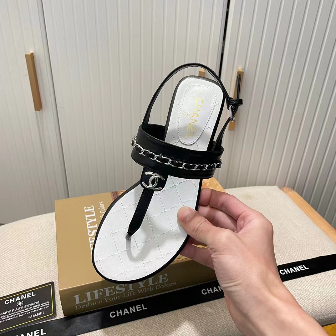CHANE1 チェーンサンダル【50％割引+送料無料】