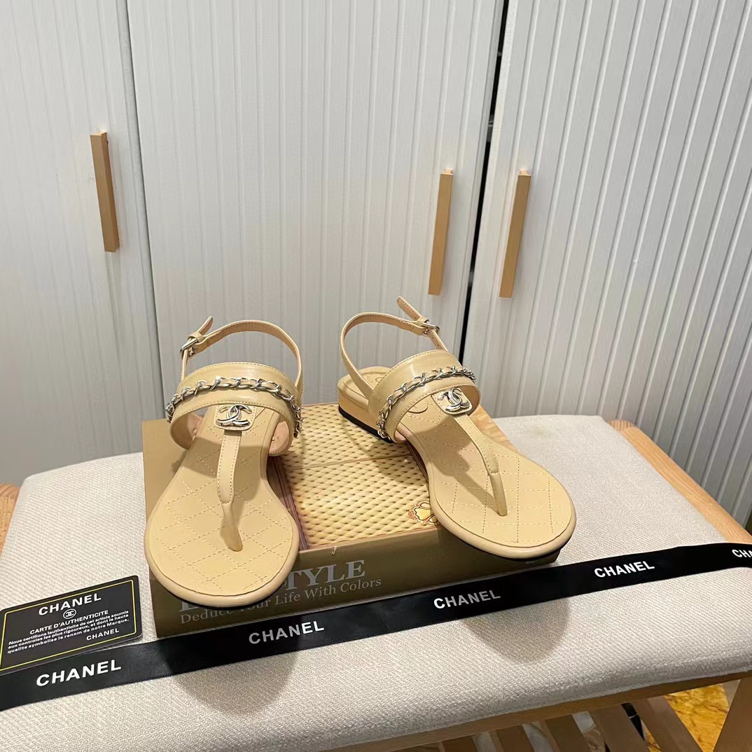 CHANE1 チェーンサンダル【50％割引+送料無料】