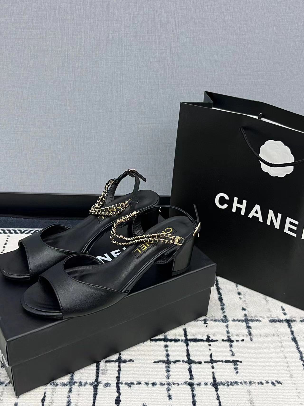 CHANE1 チェーンフィッシュマウスハイヒール【50％割引+送料無料】