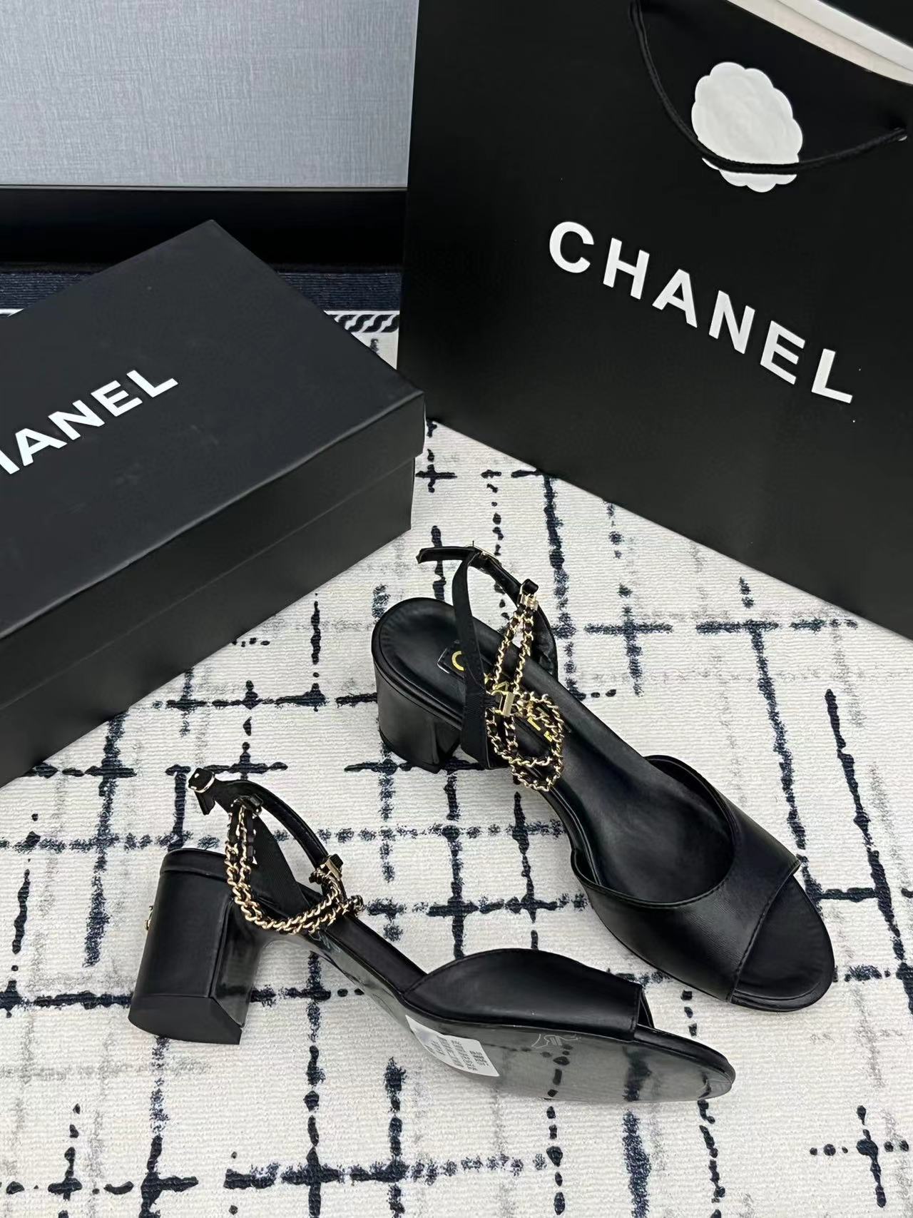 CHANE1 チェーンフィッシュマウスハイヒール【50％割引+送料無料】