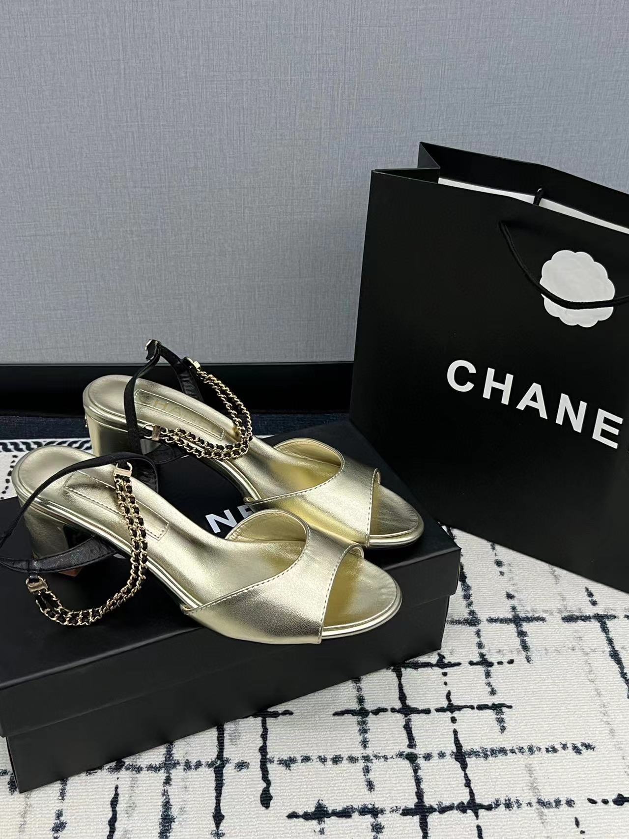 CHANE1 チェーンフィッシュマウスハイヒール【50％割引+送料無料】