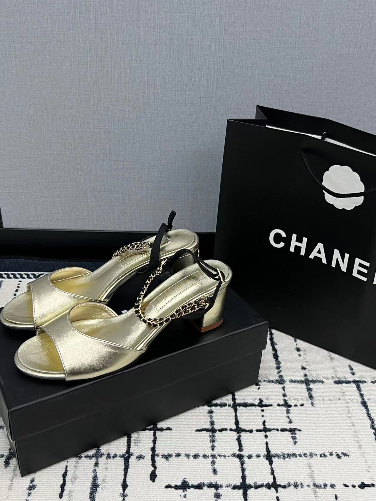 CHANE1 チェーンフィッシュマウスハイヒール【50％割引+送料無料】