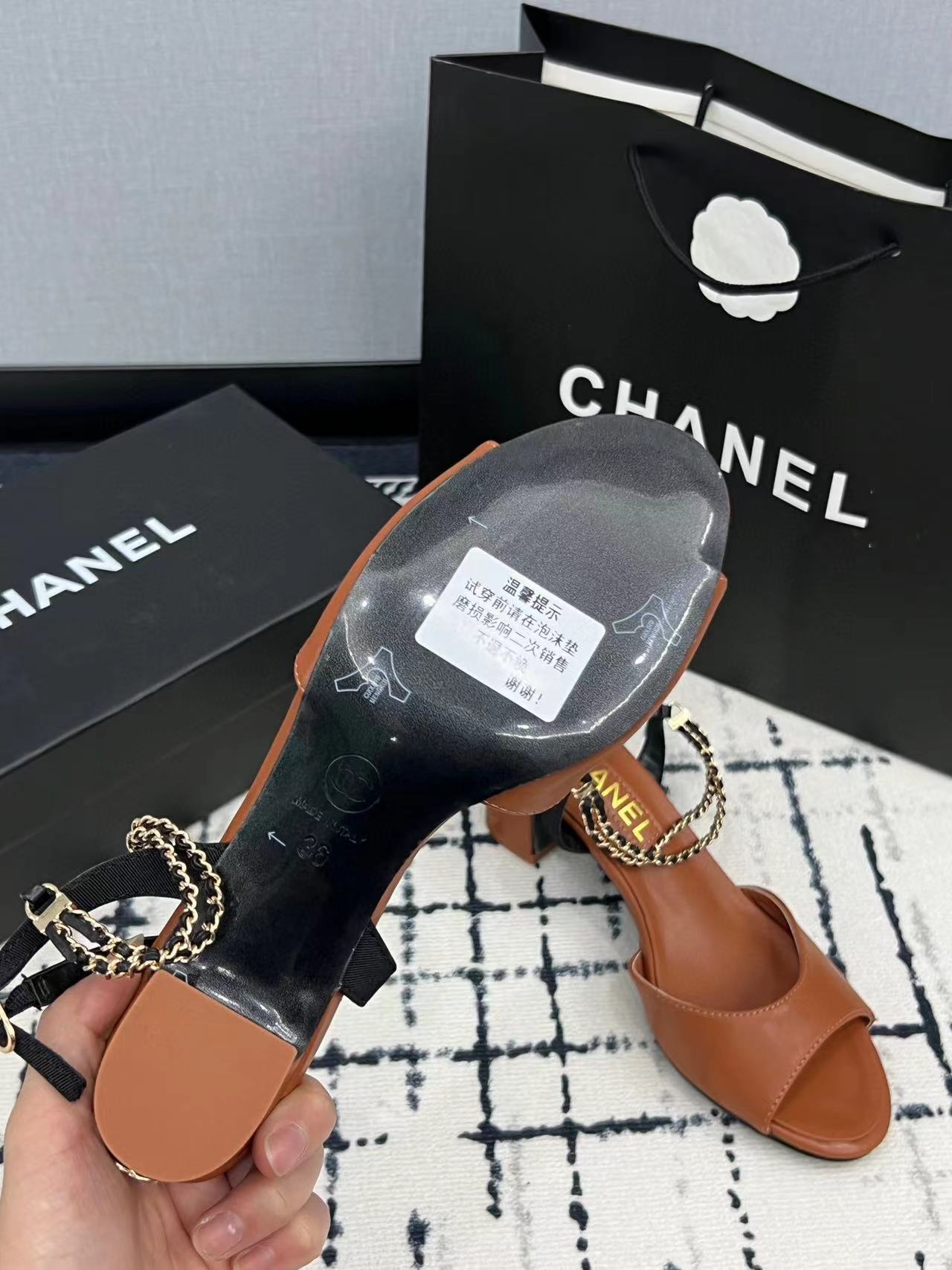 CHANE1 チェーンフィッシュマウスハイヒール【50％割引+送料無料】