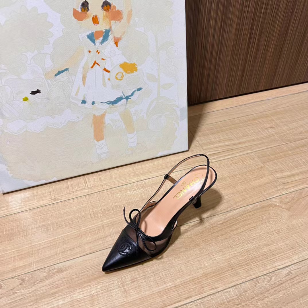 CHANE1 メッシュ ハイヒール サンダル【50％割引+送料無料】